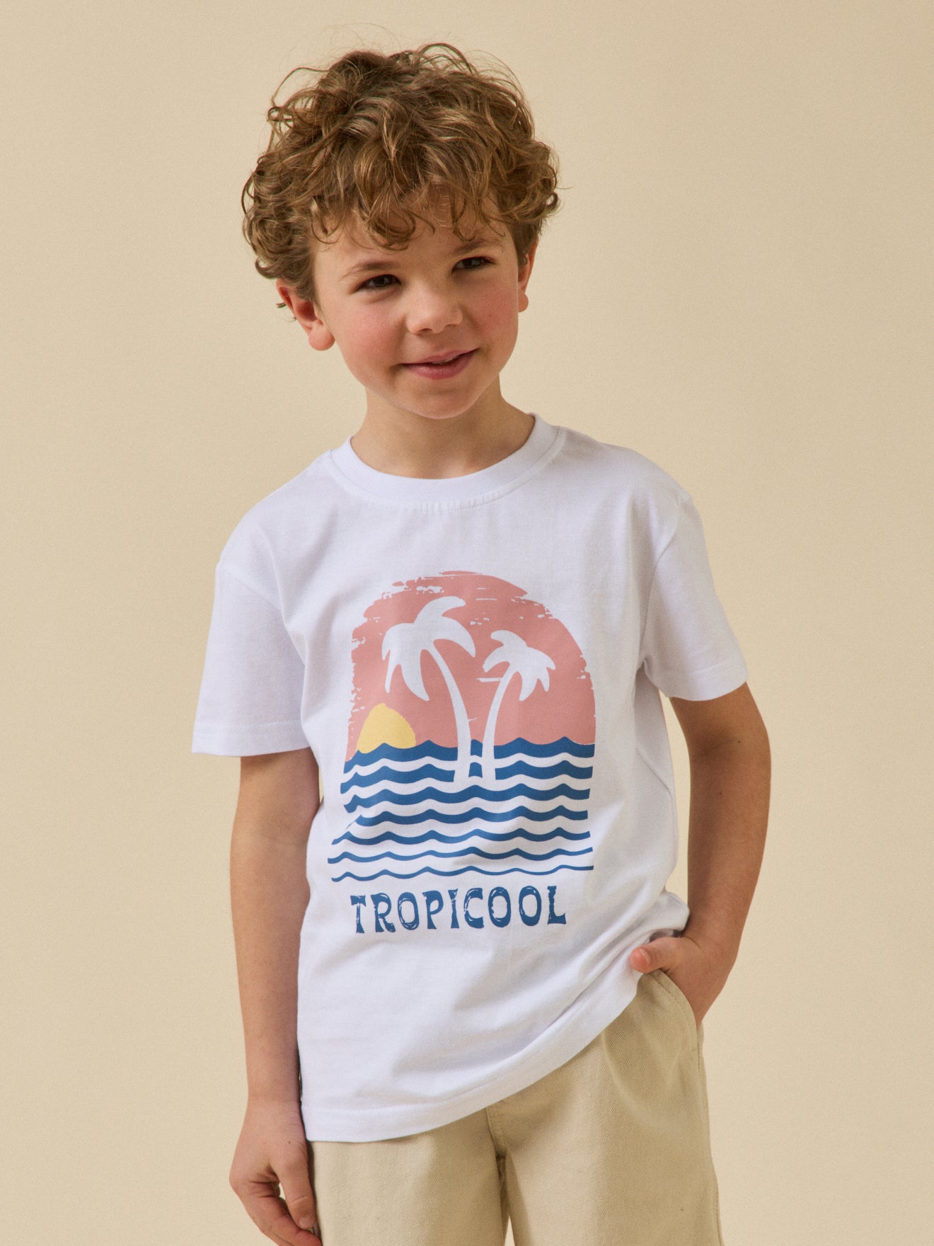 T-shirt "Tropicool" Garçon - Coton biologique