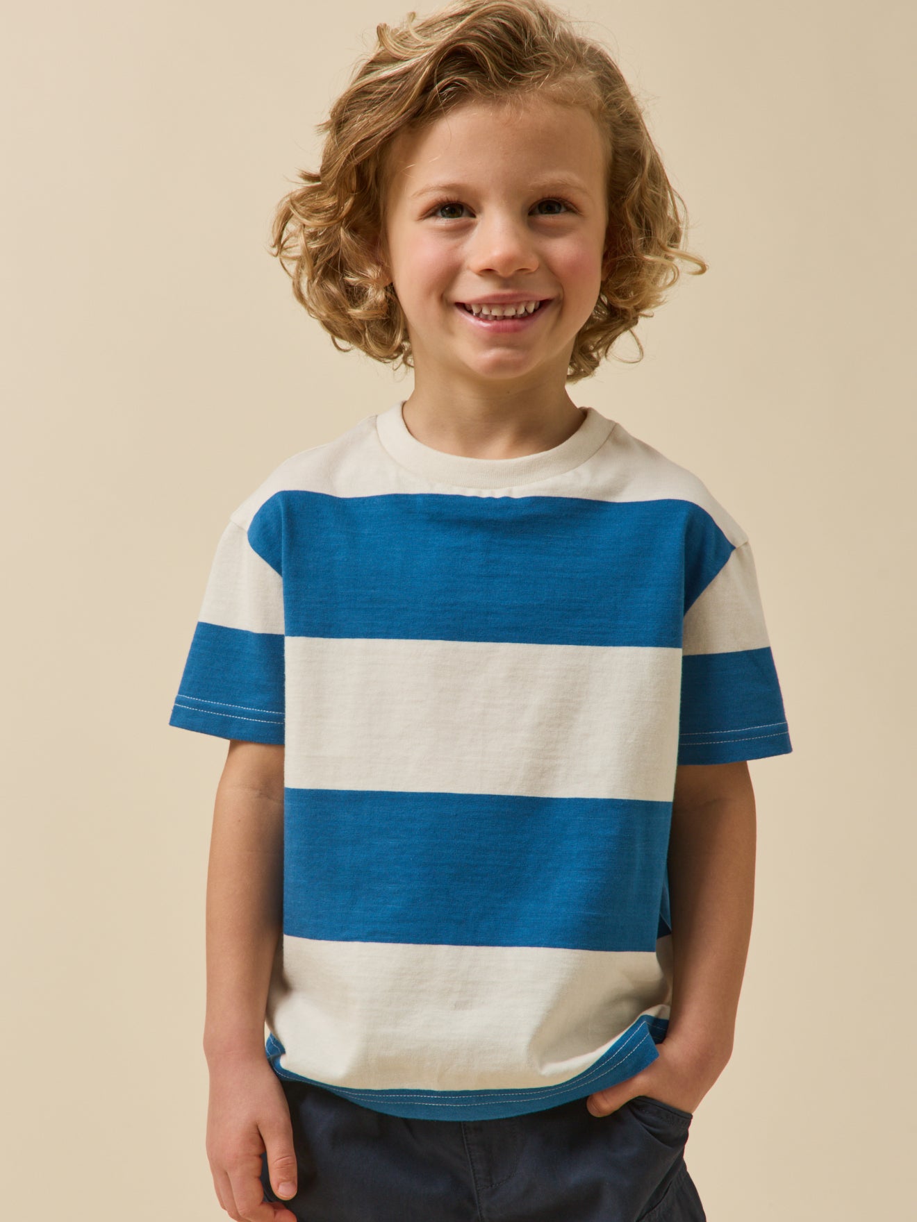 Tee-shirt rayée Garçon - Coton biologique