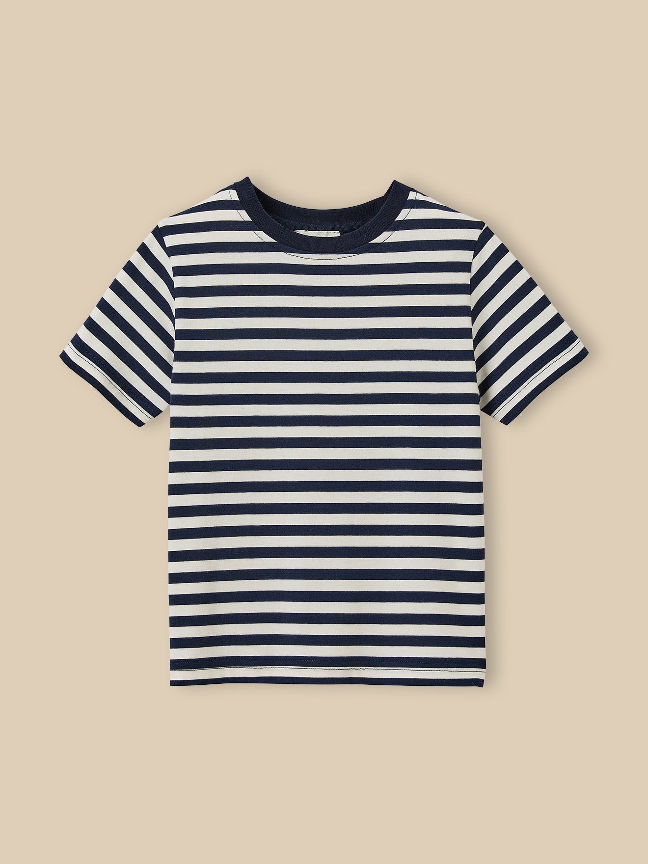 T-shirt rayé garçon - Coton biologique