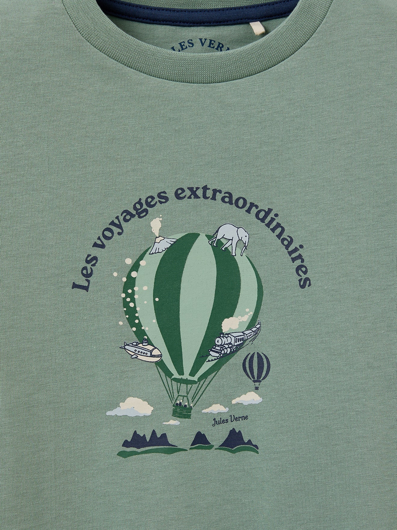 T-shirt Enfant Collection Jules Verne - Coton biologique