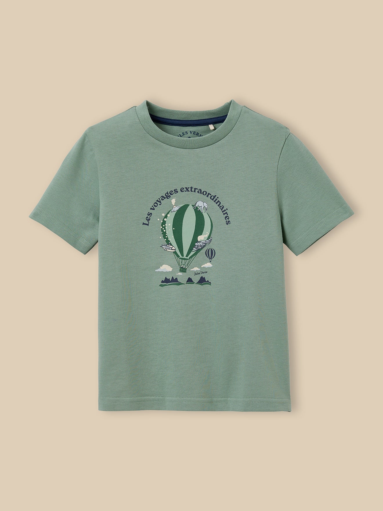 T-shirt Enfant Collection Jules Verne - Coton biologique