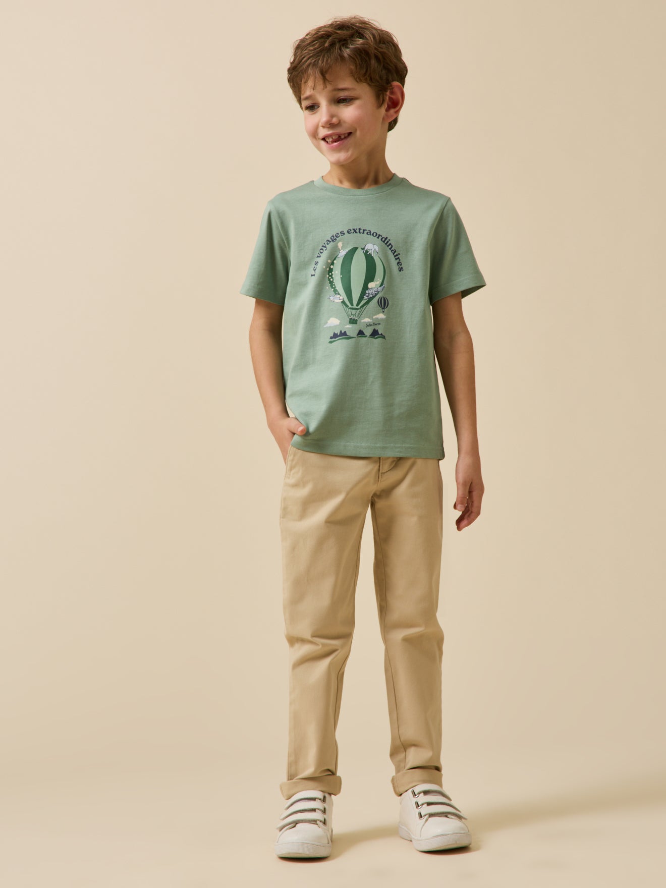 T-shirt Enfant Collection Jules Verne - Coton biologique