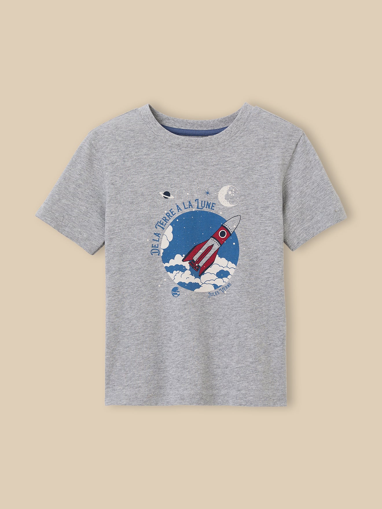 T-shirt Enfant Collection Jules Verne - Coton biologique