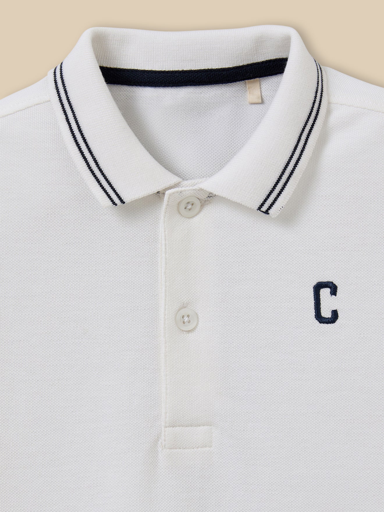 Polo en maille piquée Garçon - Coton biologique