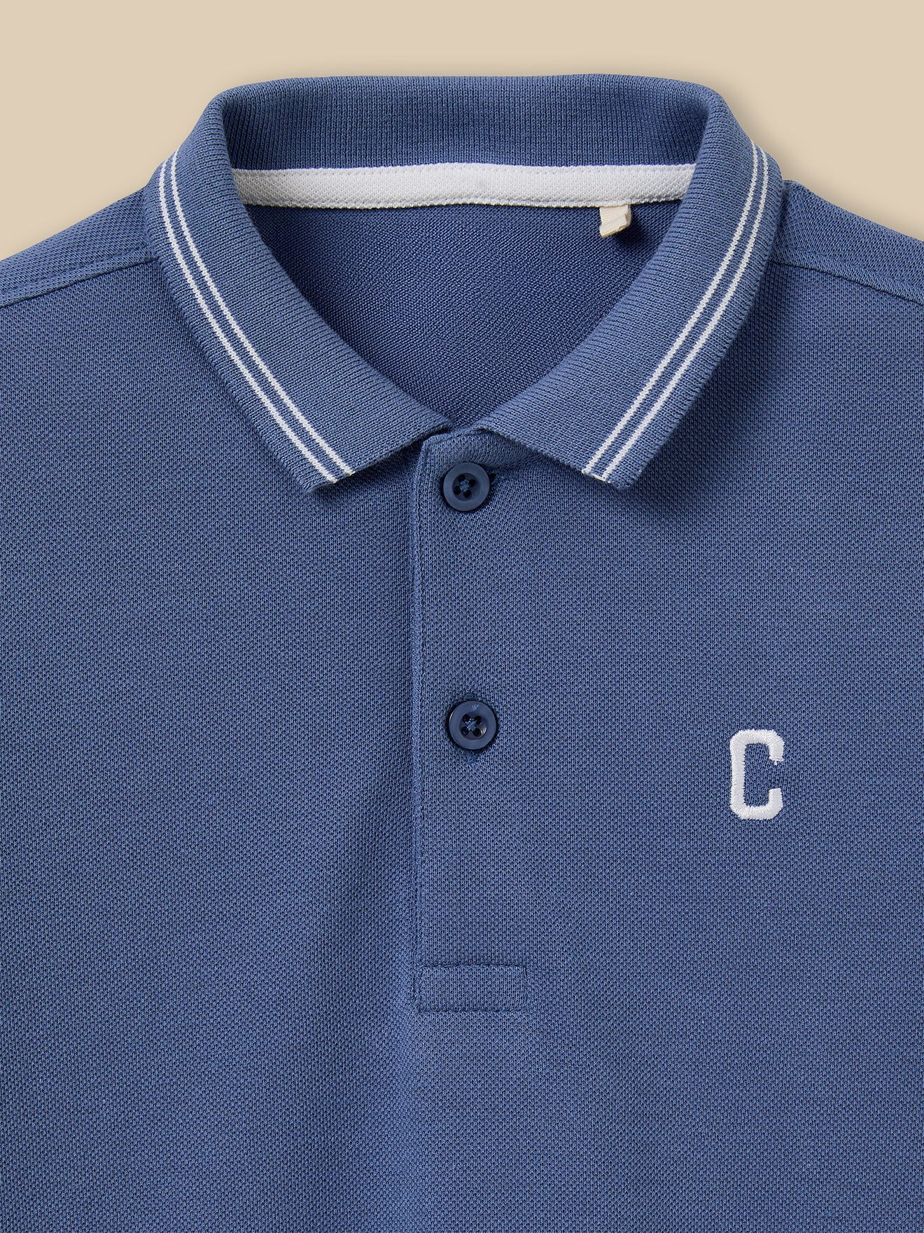 Polo en maille piquée Garçon - Coton biologique