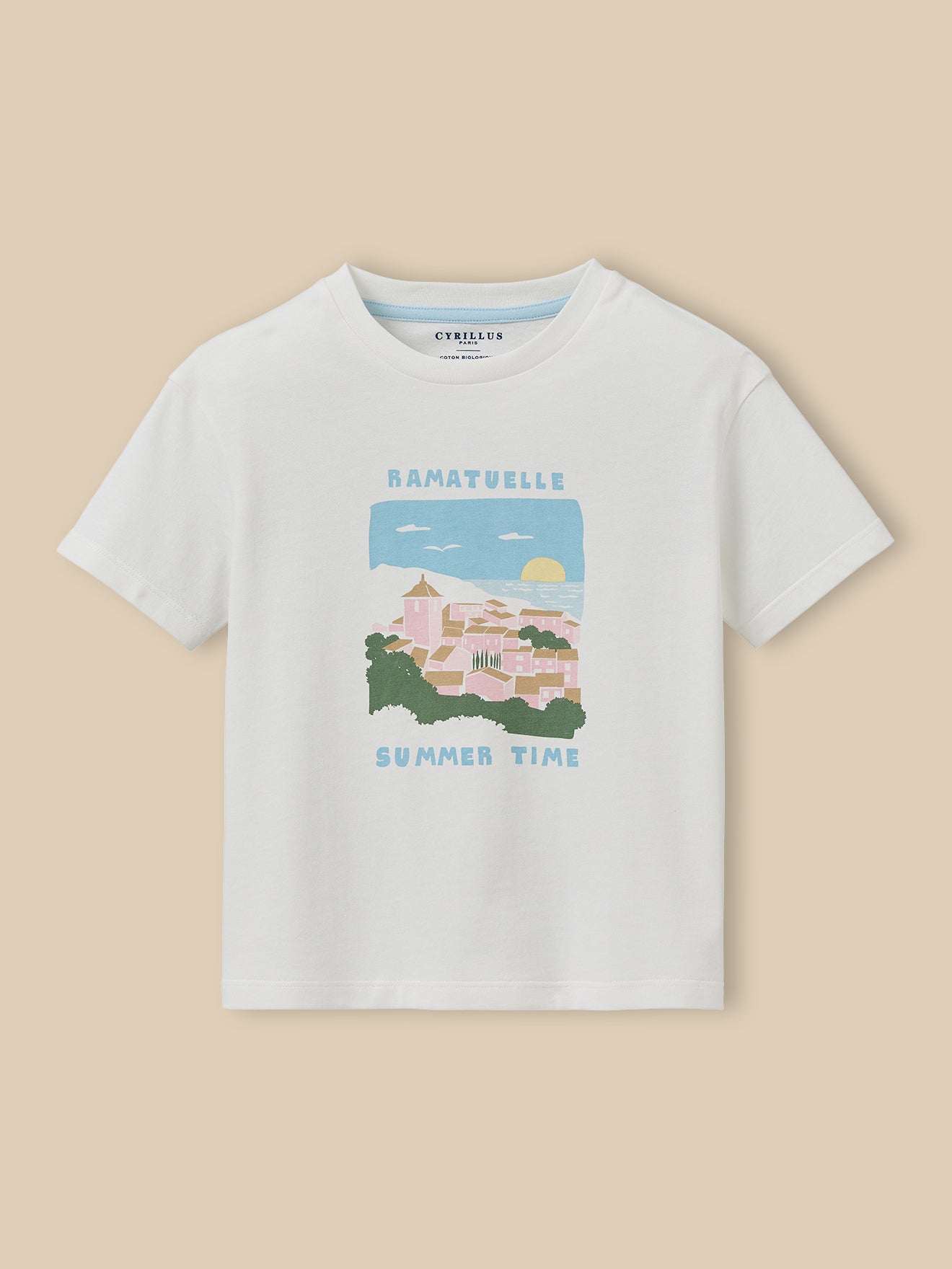CYRILLUS beau t-shirt à manches longues rayé avec boucle gris CYRILLUS beau t-shirt à manches longues rayé avec boucle gris