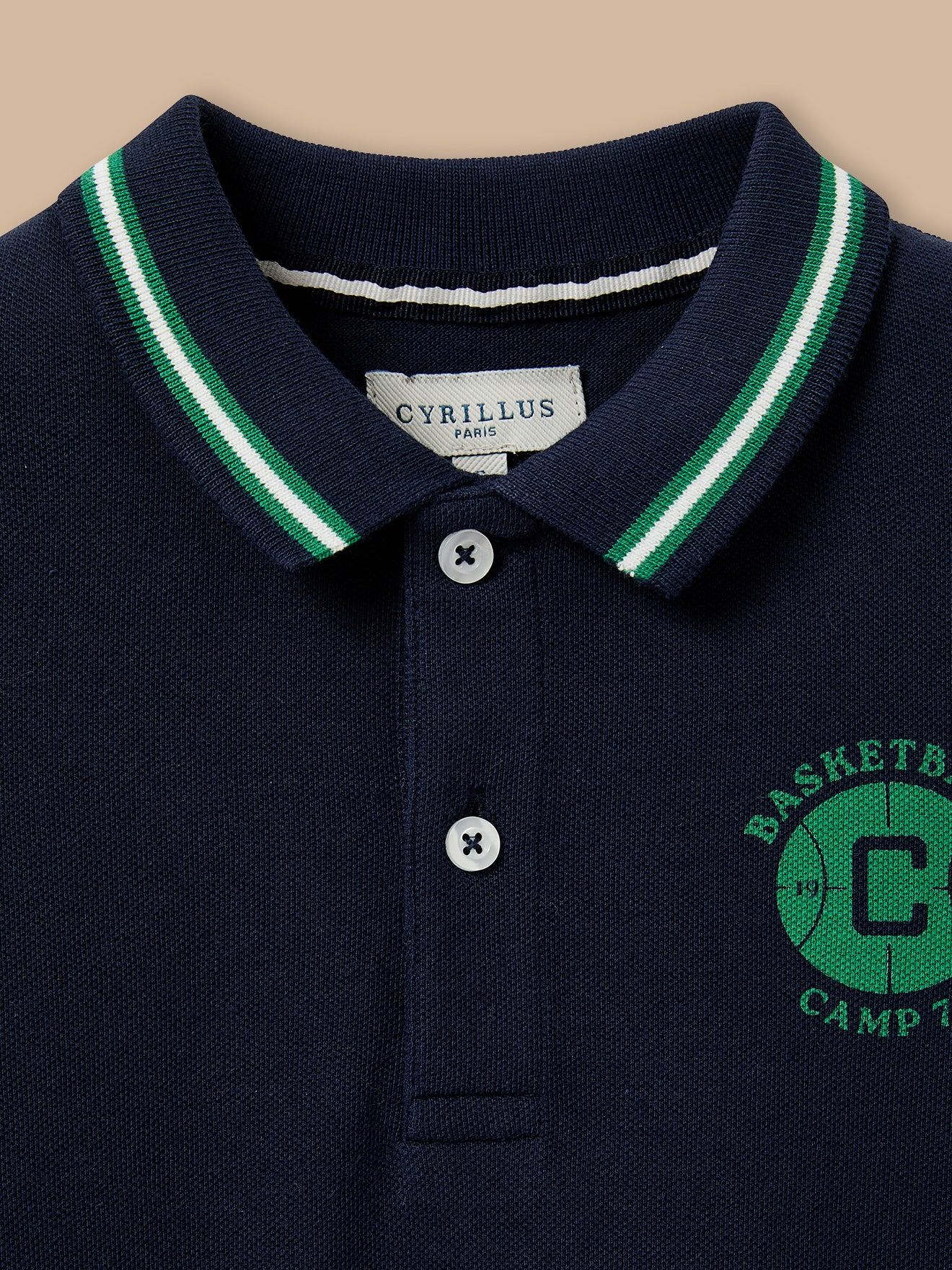 Polo en maille piquée Garçon