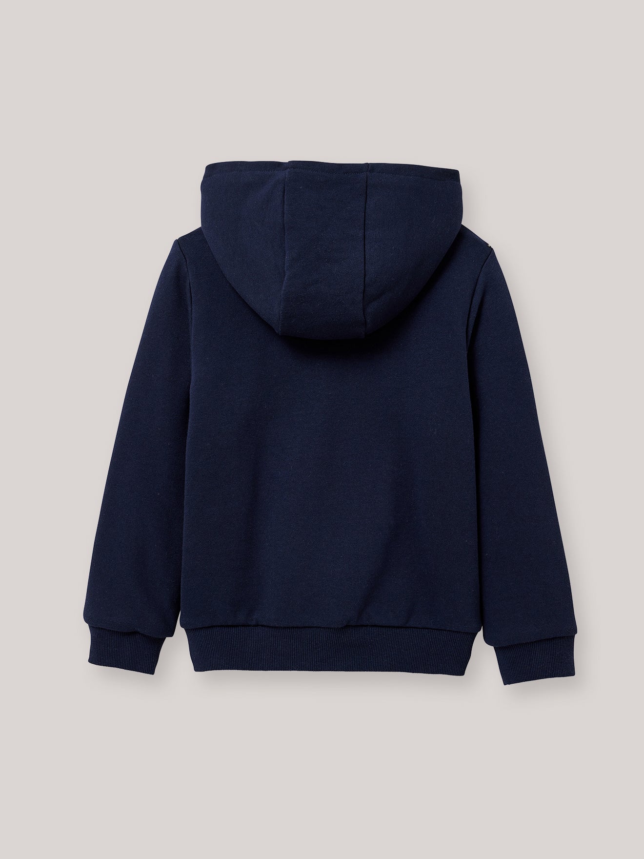 Sweat zippé doublé sherpa Garçon