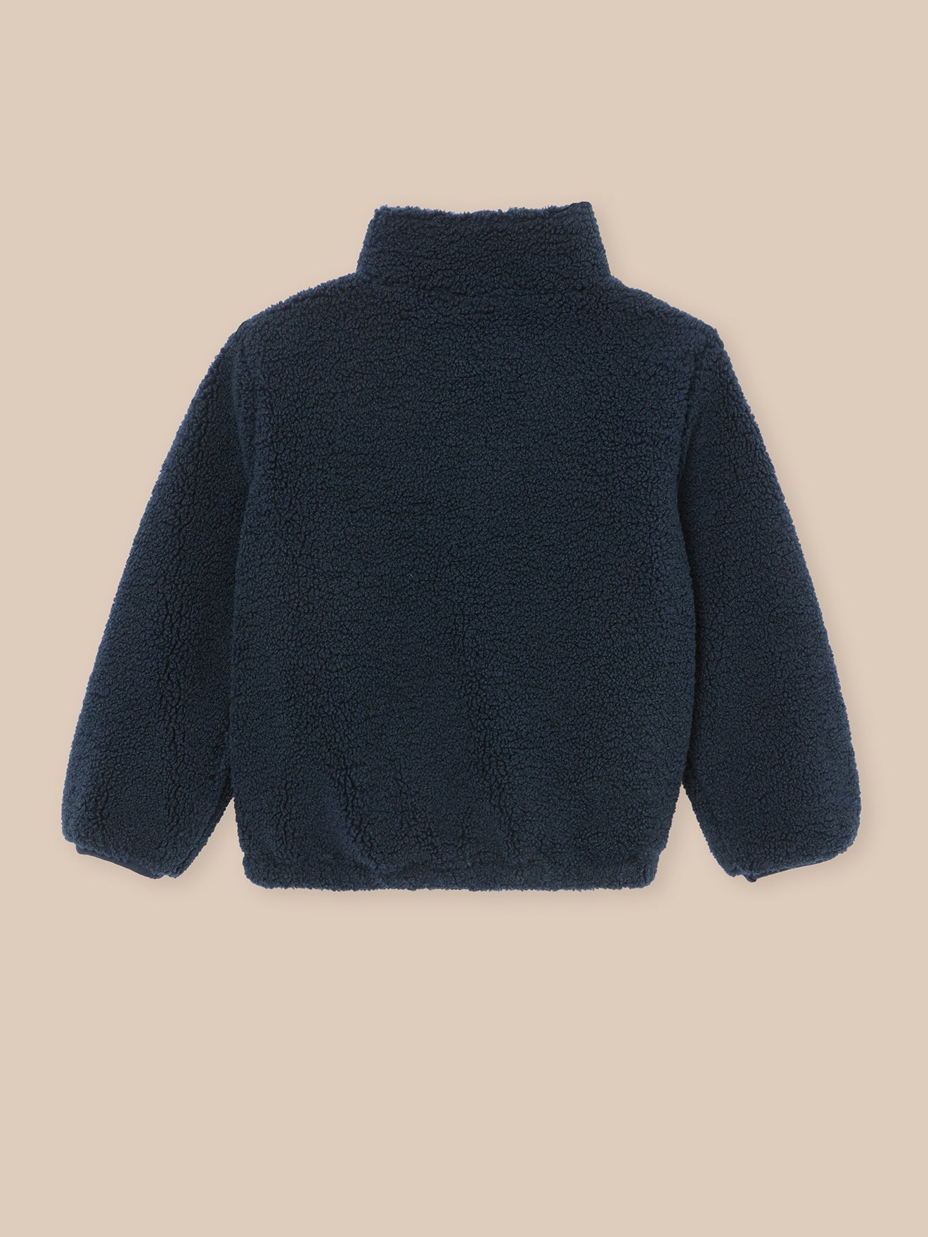 Cardigan zippé en sherpa Garçon