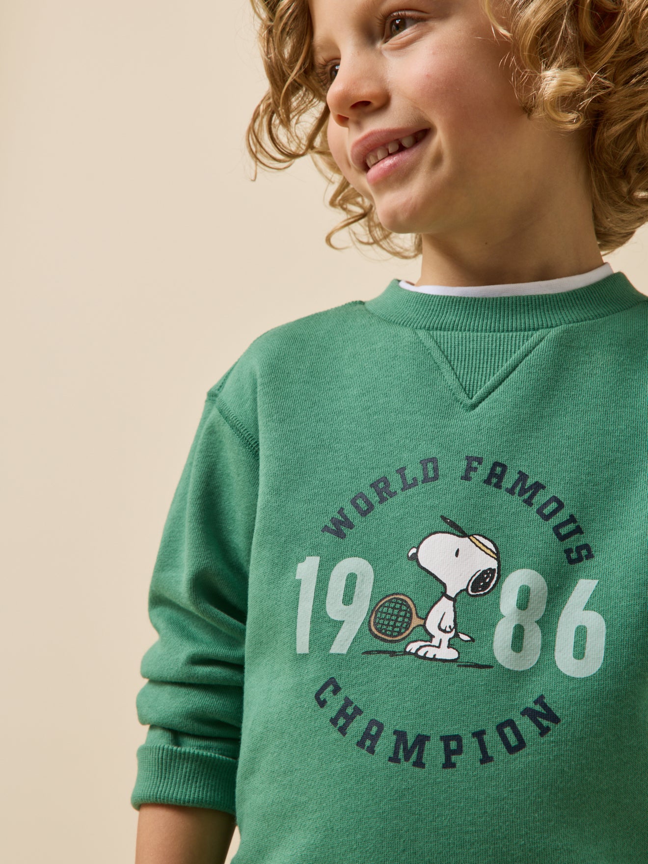 Sweat Enfant Cyrillus x PEANUTS(TM) Collection Snoopy