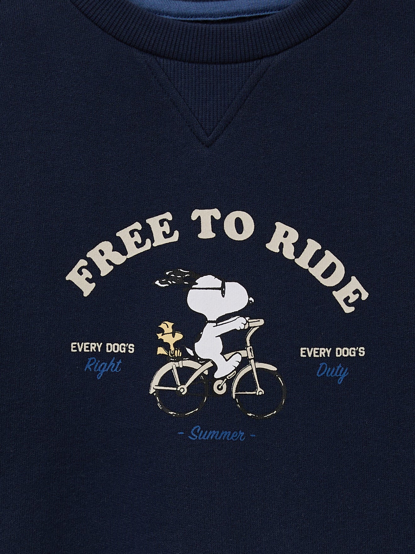 Sweat Enfant Cyrillus x PEANUTS(TM) Collection Snoopy