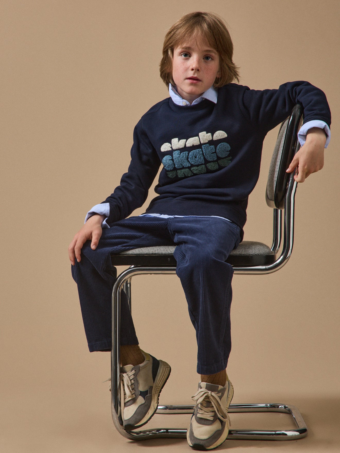 Sweat brodé Garçon