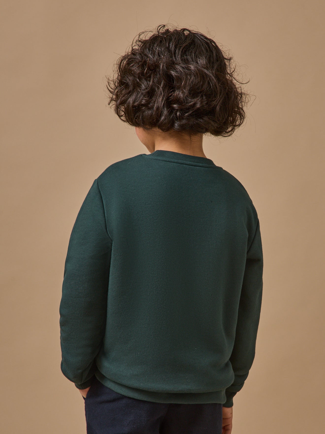 Sweat doublé sherpa Garçon