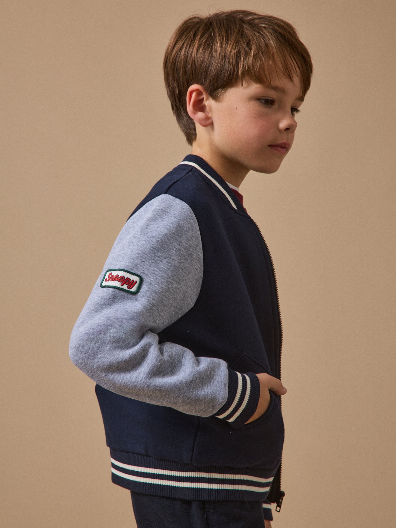 Sweat Teddy Enfant Cyrillus X PEANUTS™- Collection Snoopy
