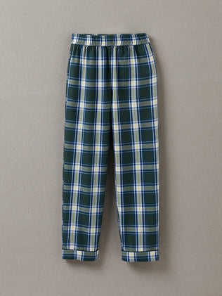 Pyjama bi-matière Garçon à carreaux