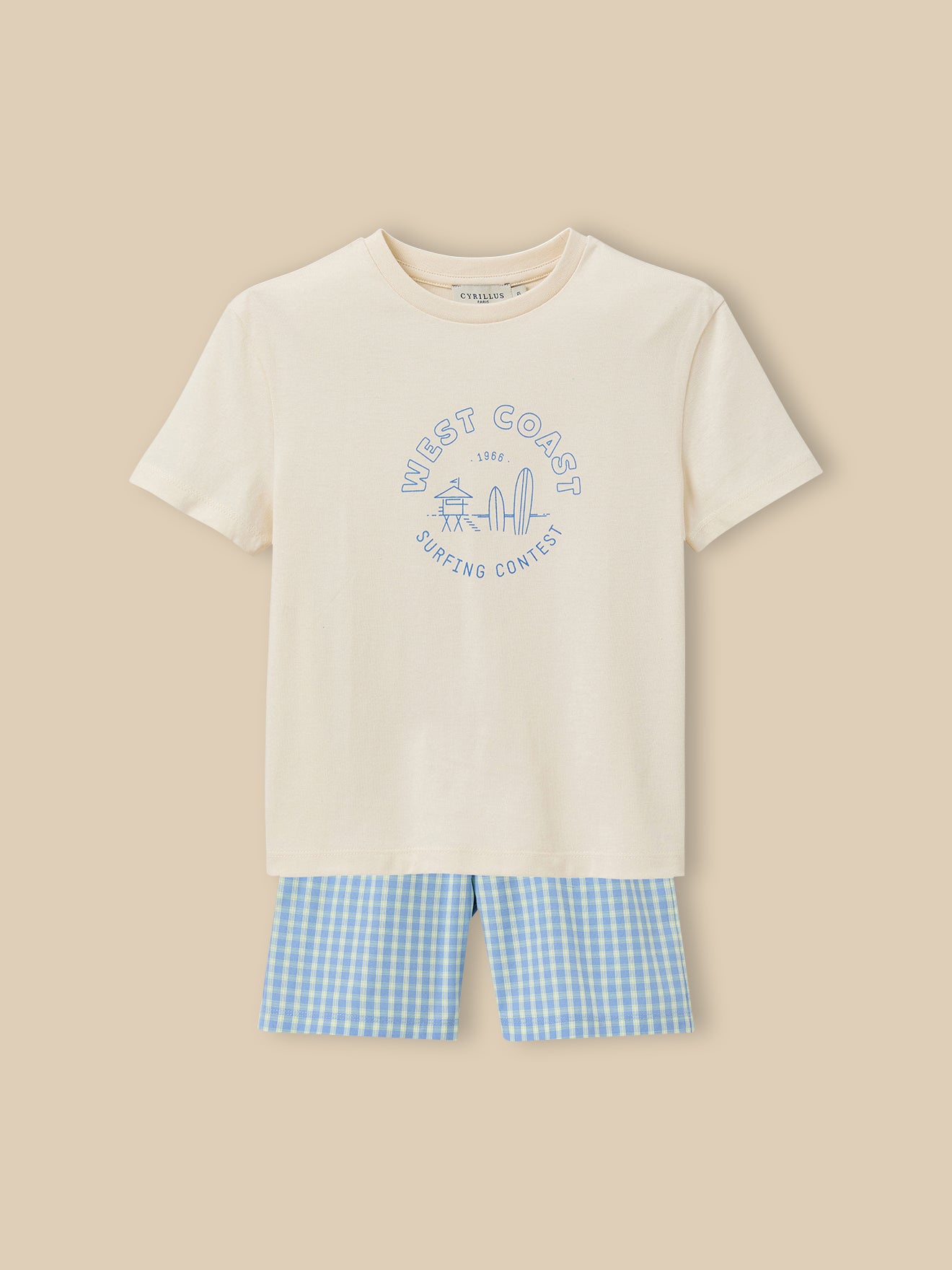 Pyja-short Garçon - Coton biologique