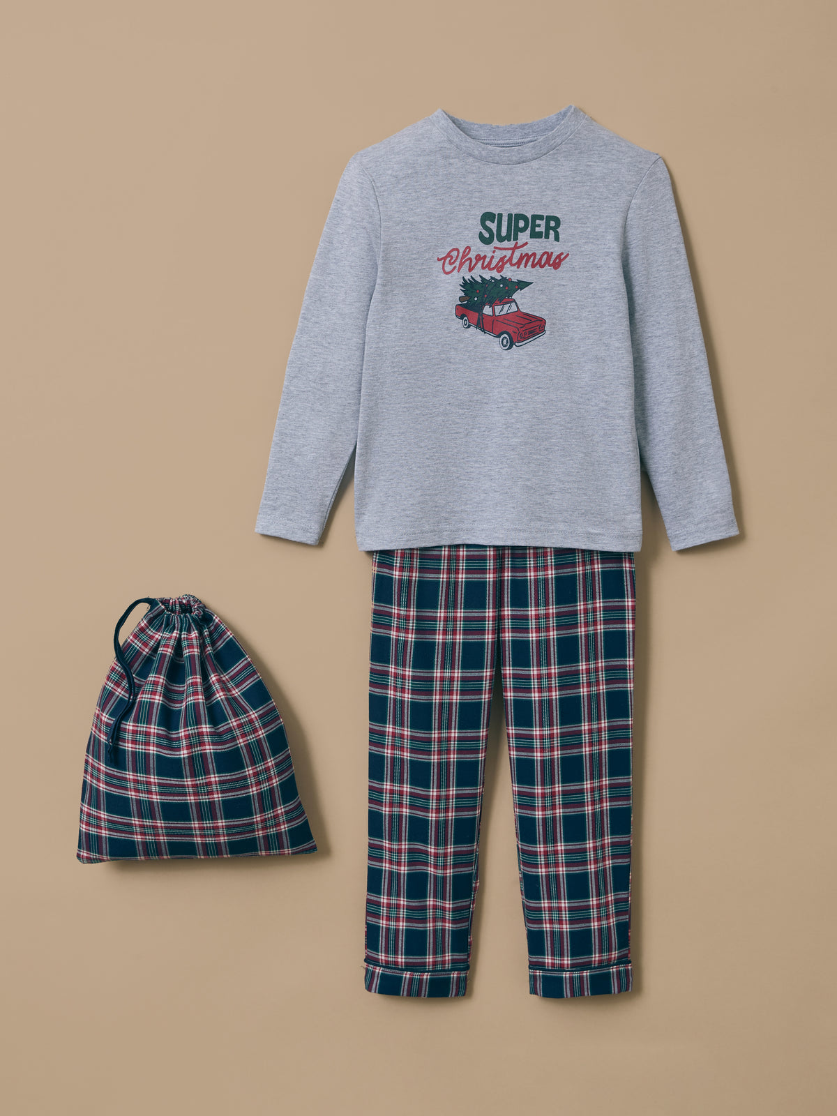 Pyjama imprimé Noël Garçon