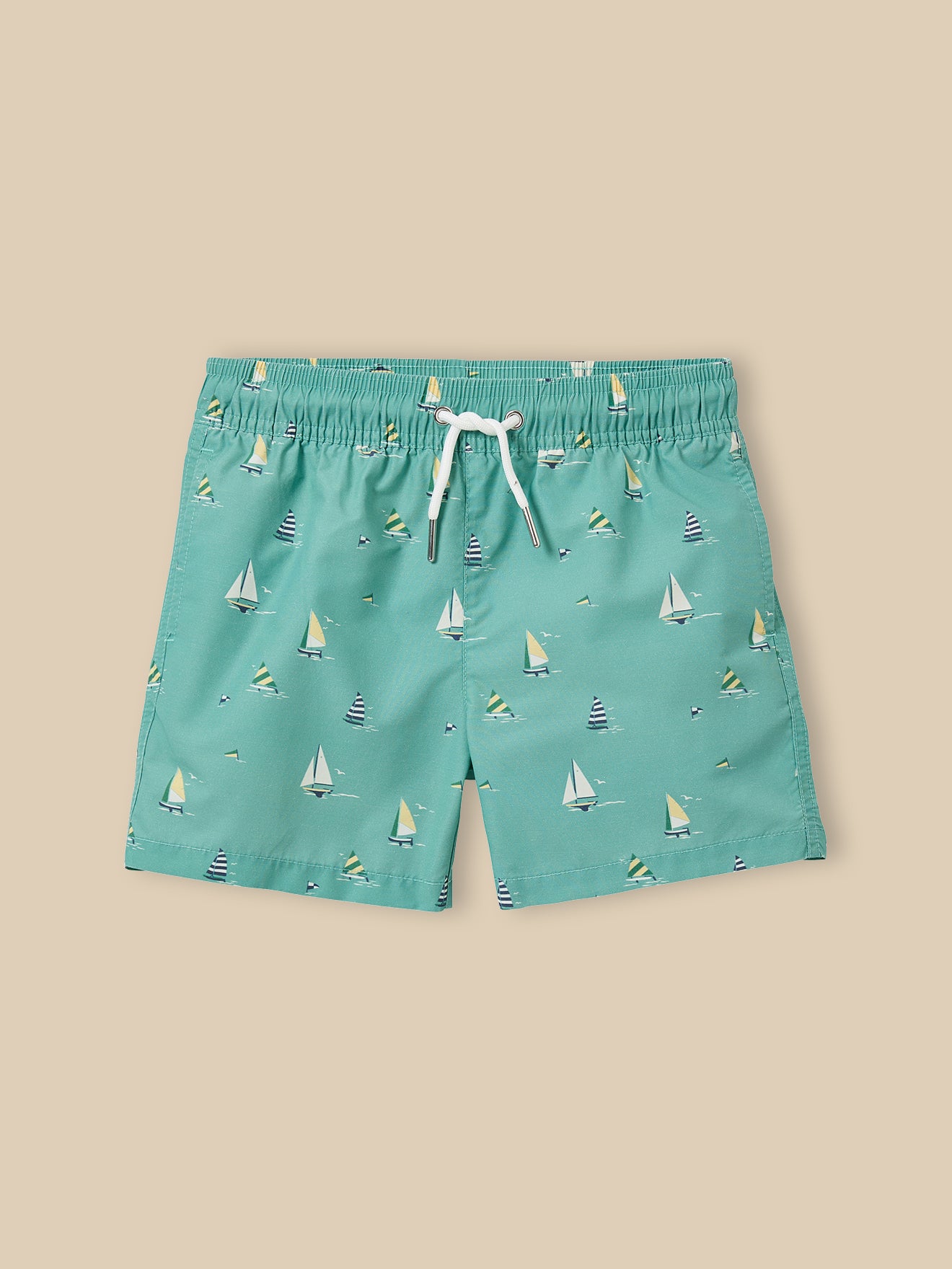 Short de bain "voiliers" Garçon