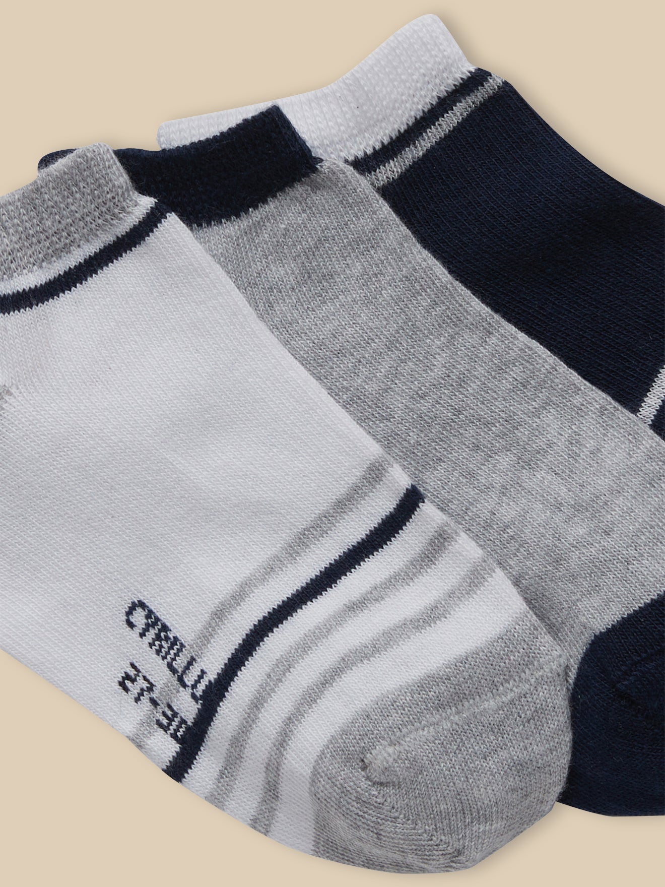 Socquettes sport par lot de 3 garçon