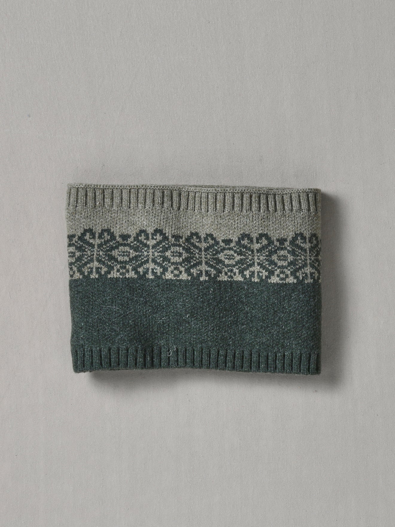 Snood jacquard Garçon en laine