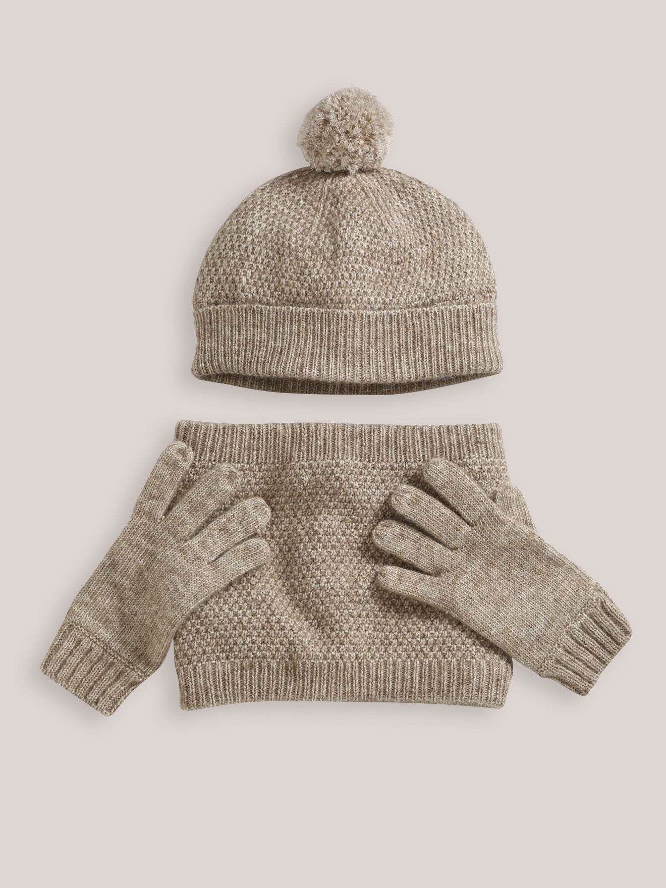 Bonnet + snood + gants Enfant