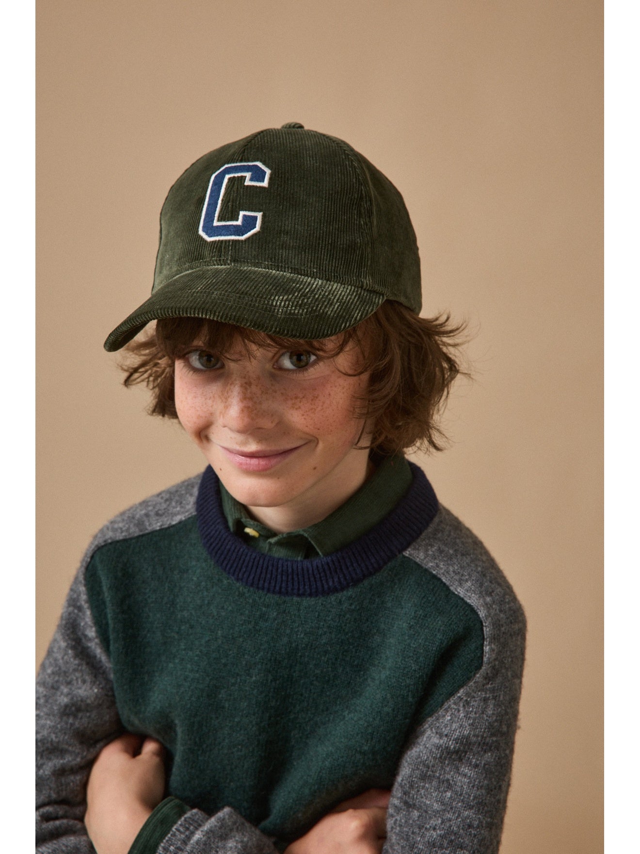 Casquette en velours adulte et enfant