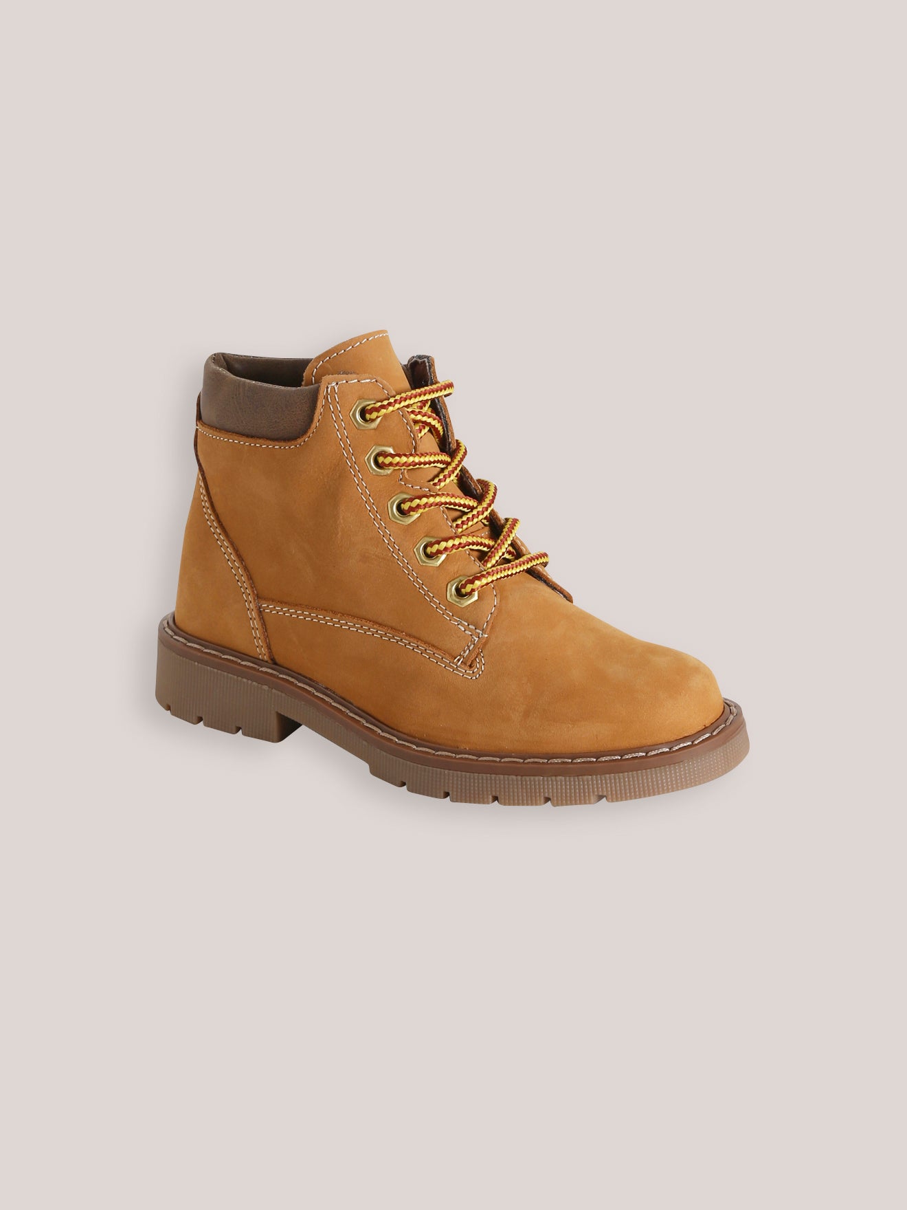 Bottines en cuir nubuck Garçon