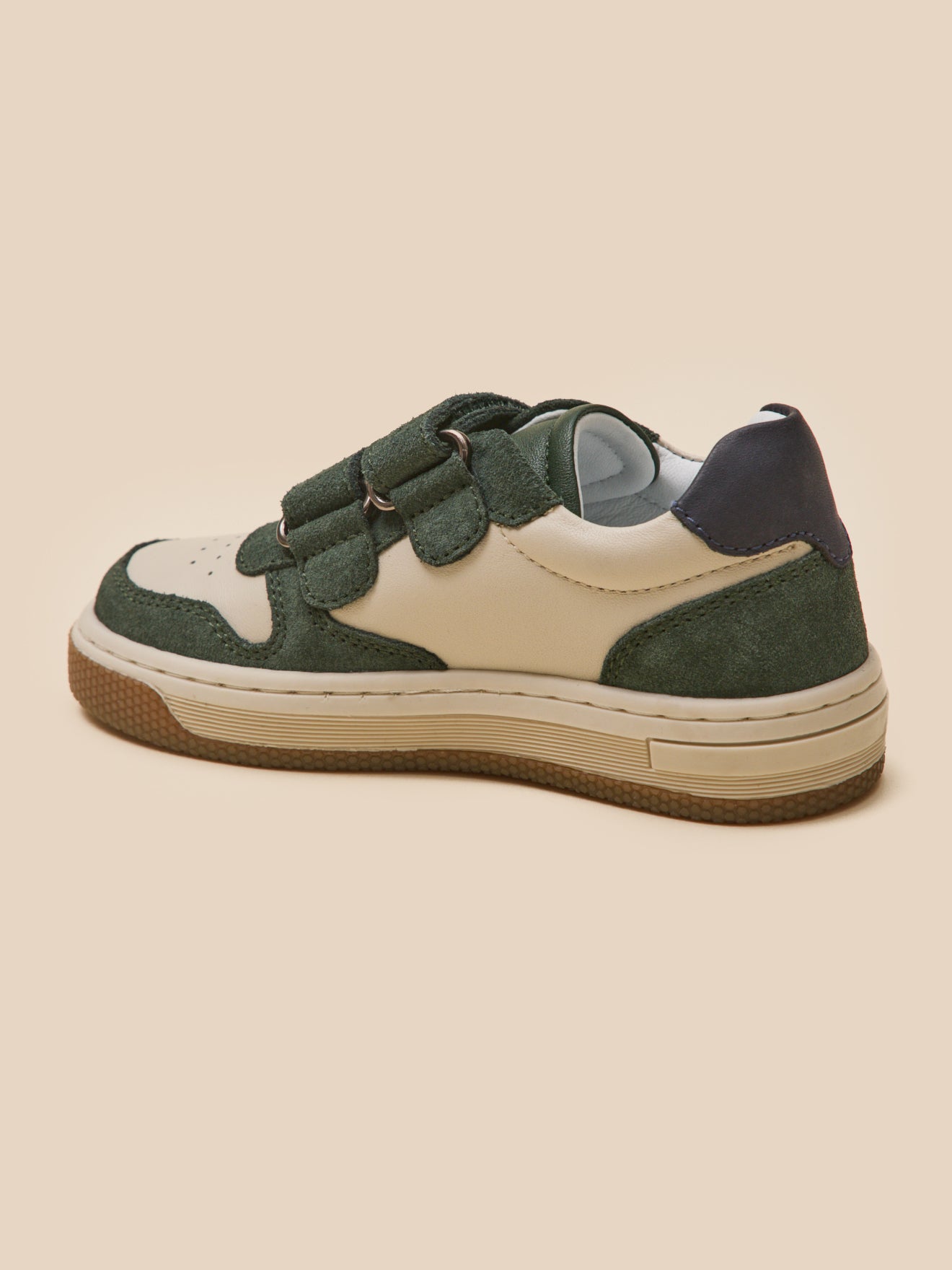 Baskets en cuir garçon