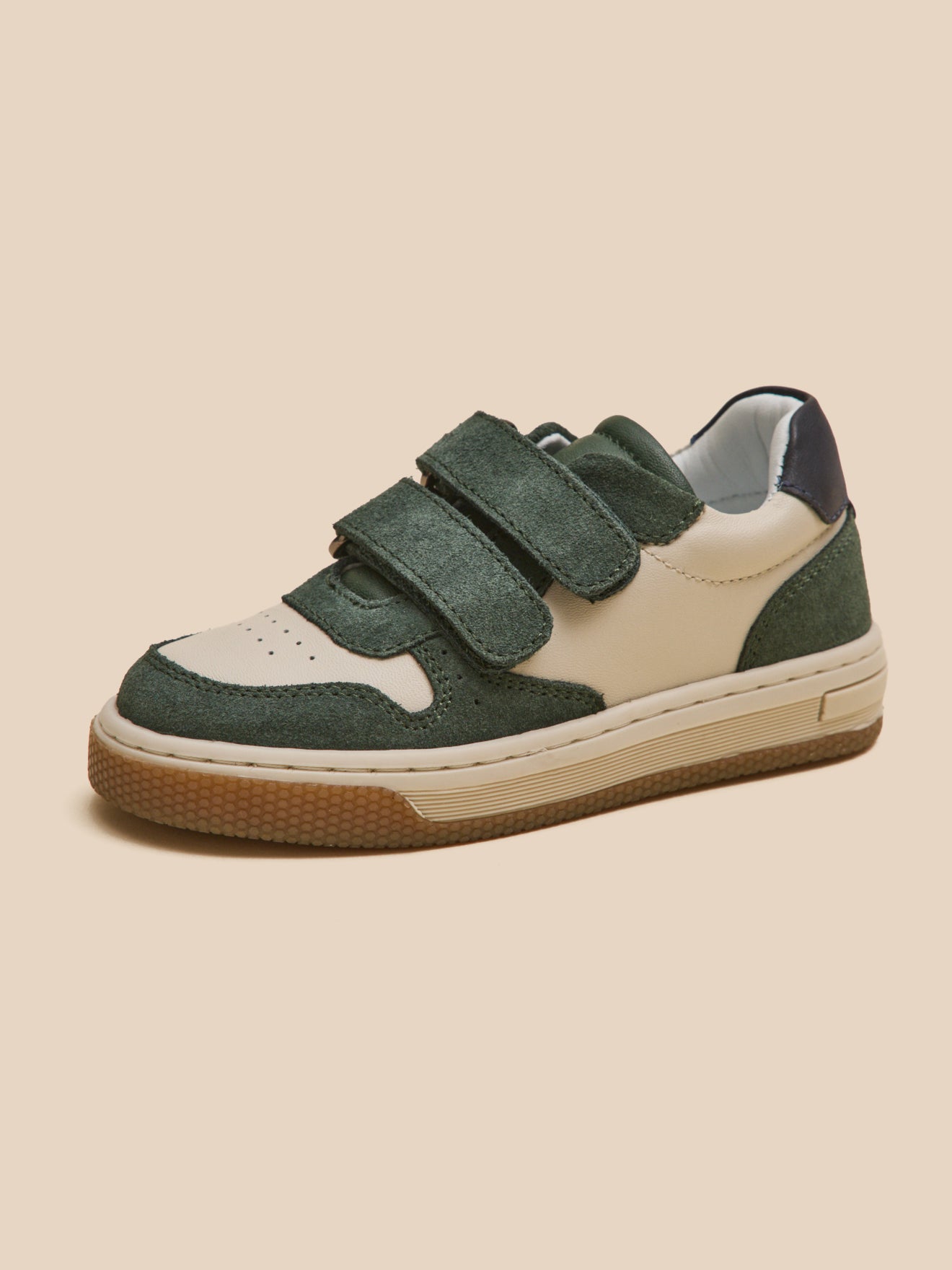 Baskets en cuir garçon