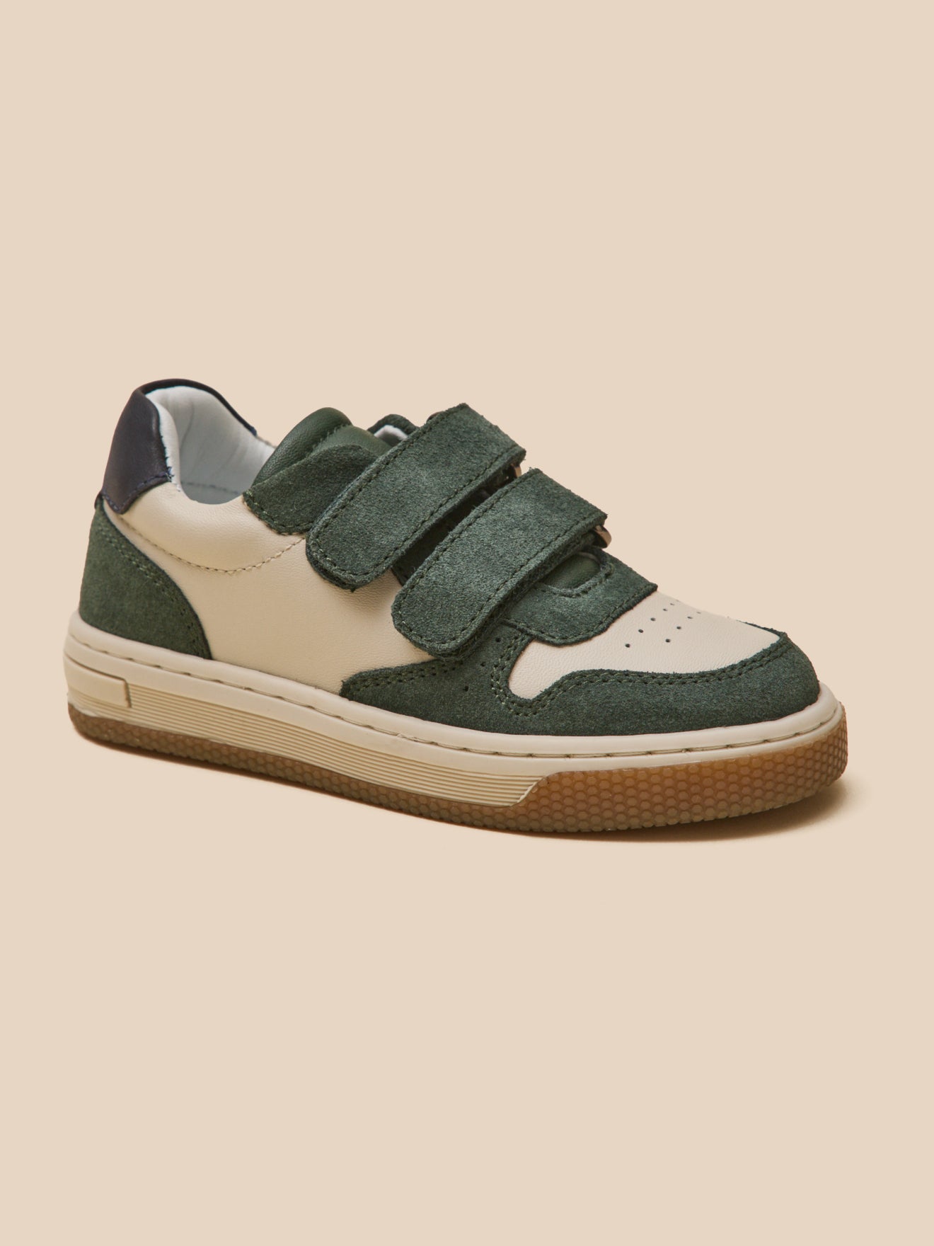 Baskets en cuir garçon