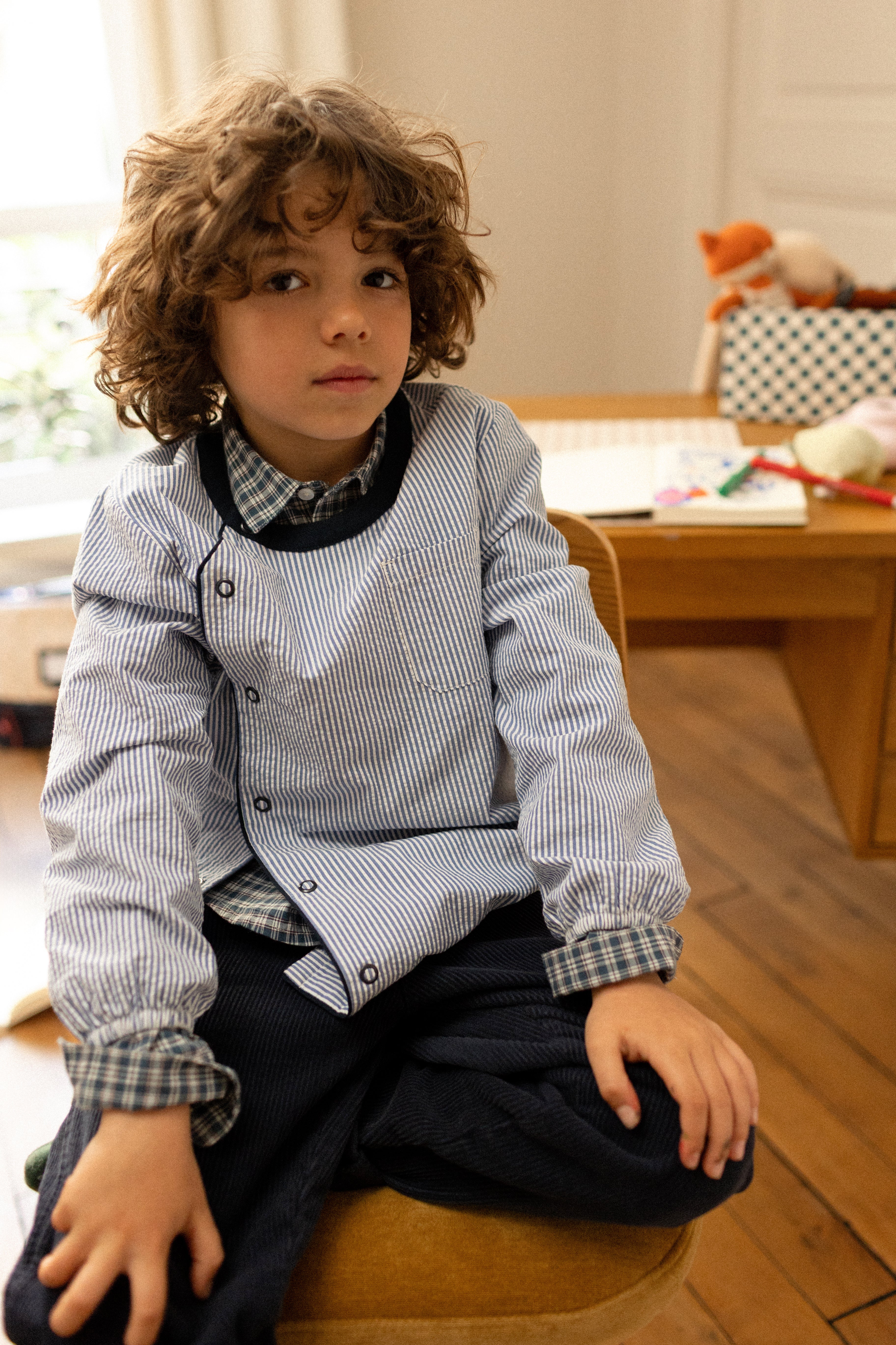 Tablier garçon enfant 10 ans - Tablier d'école et de cuisine sur Tablier garçon enfant 10 ans - Tablier d'école et de cuisine sur