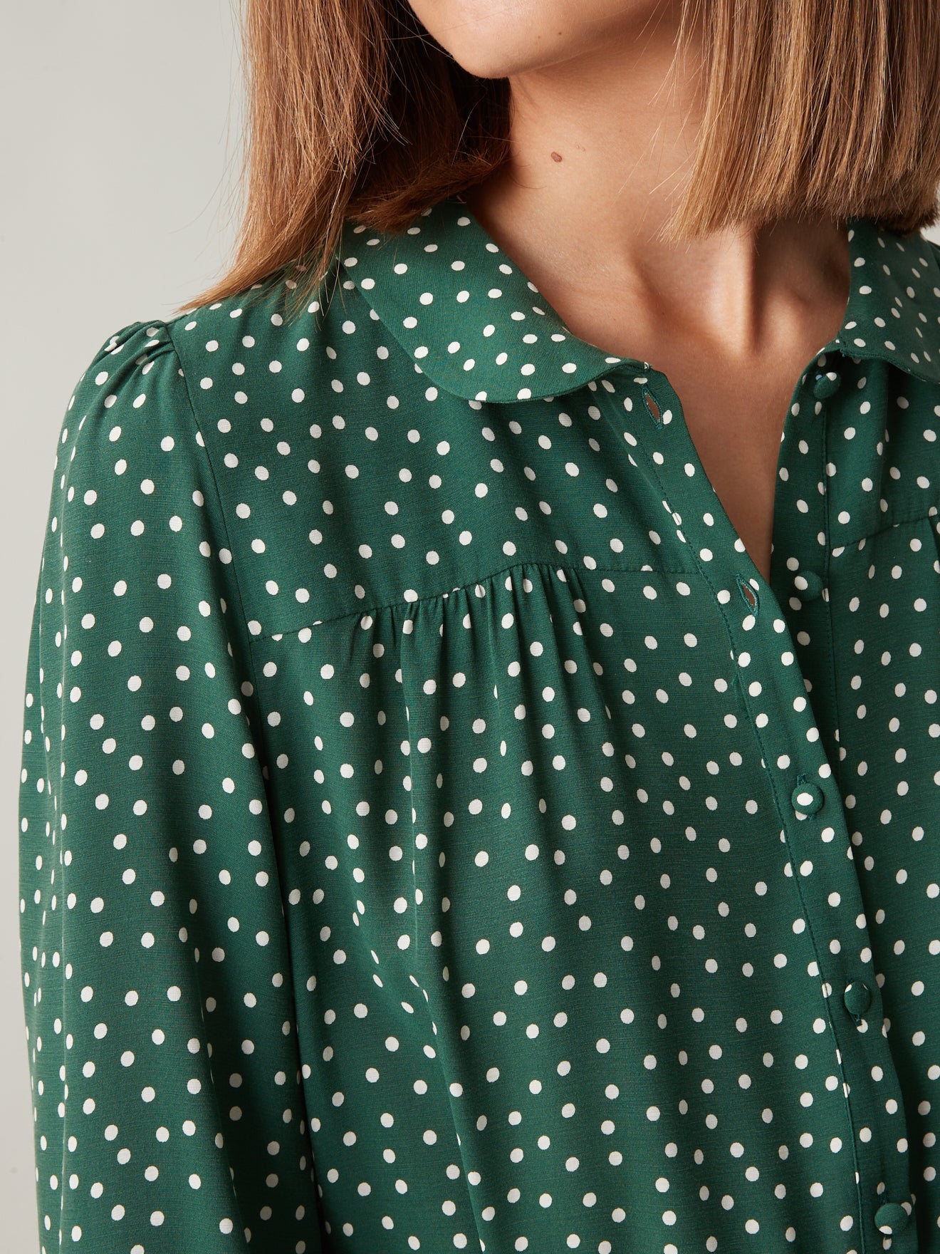 Robe femme imprimé pois