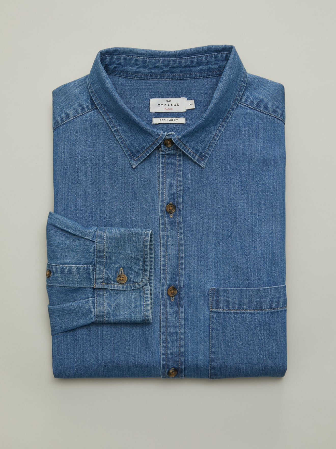 Chemise Regular Fit homme en jean