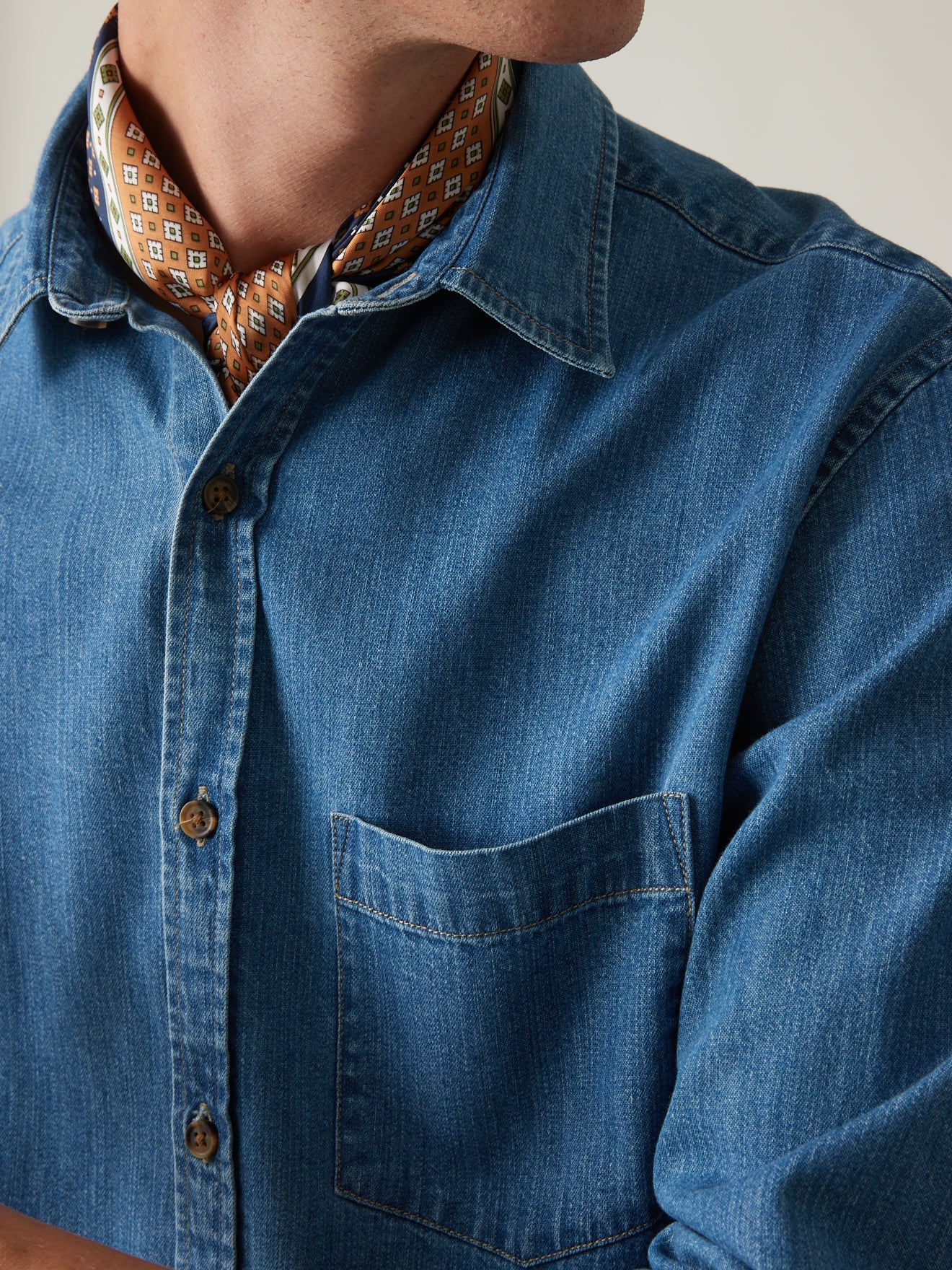 Chemise Regular Fit homme en jean