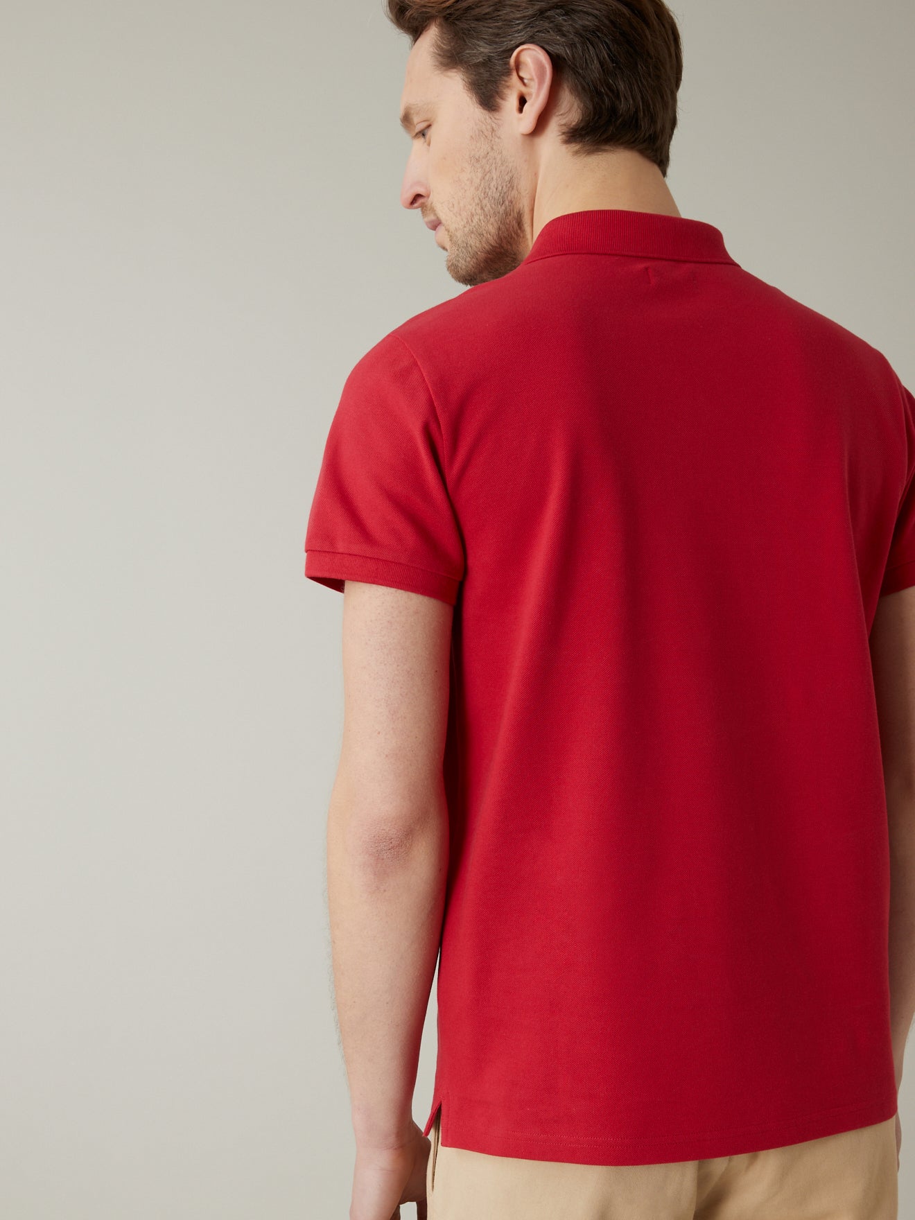 Polo maille piquée homme - coton biologique