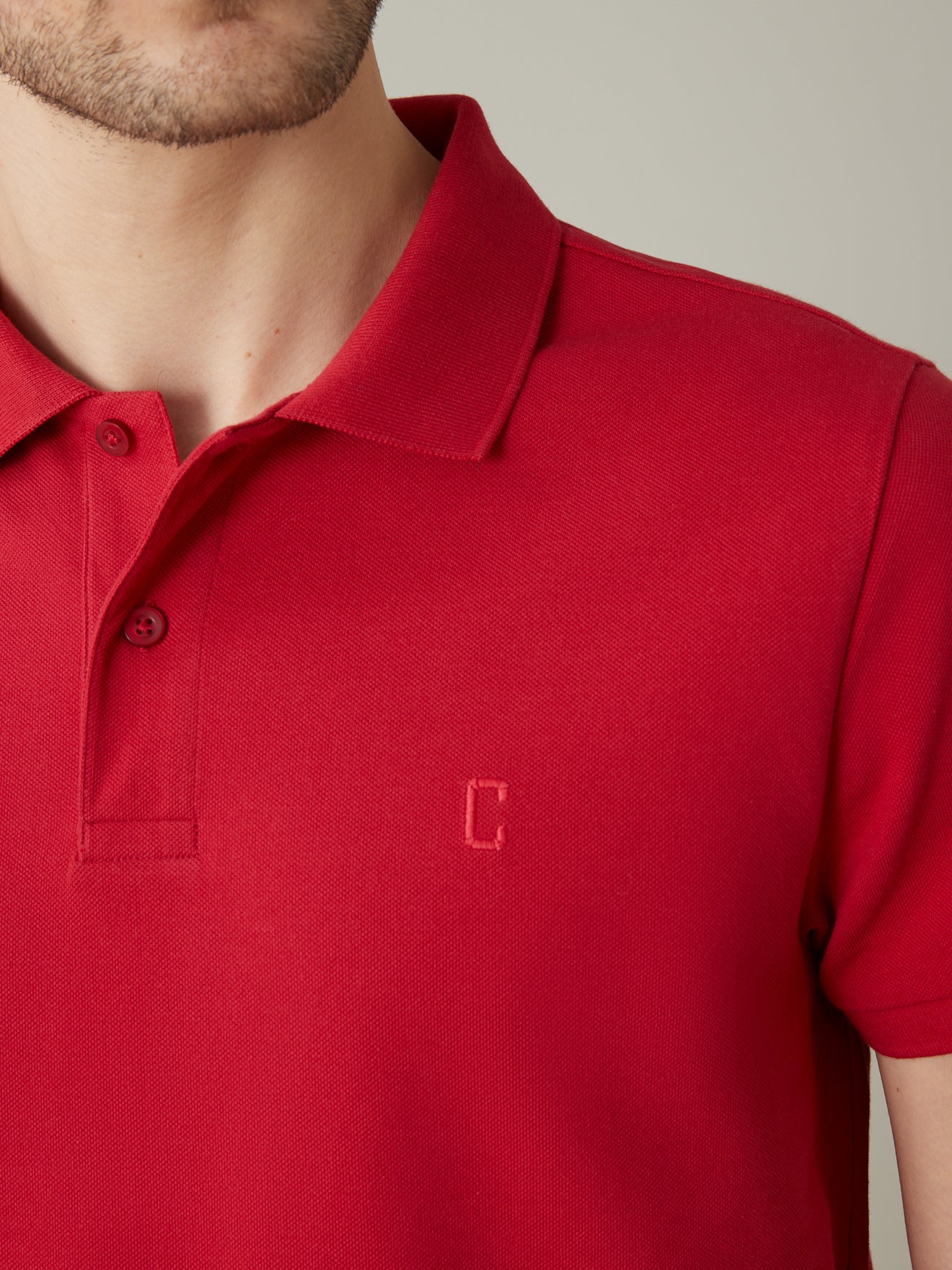 Polo maille piquée homme - coton biologique
