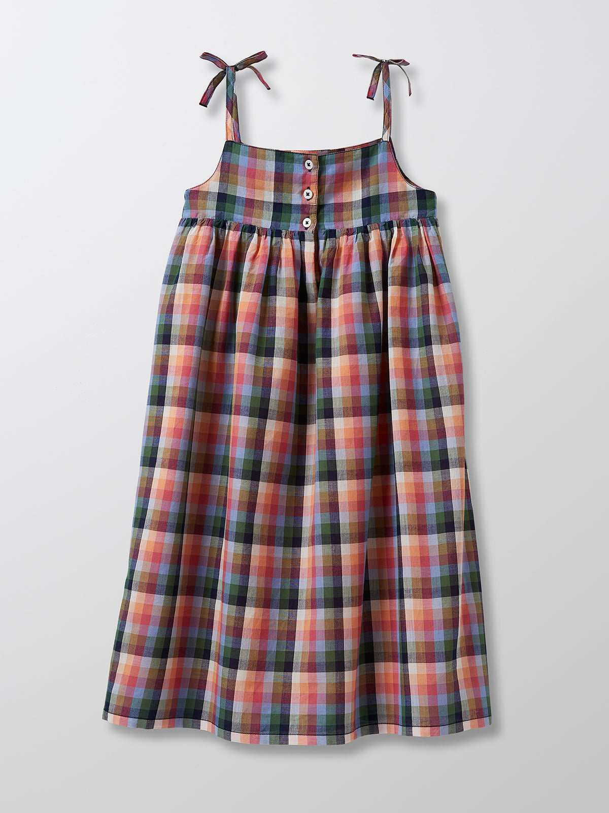 Robe bain de soleil Fille en madras