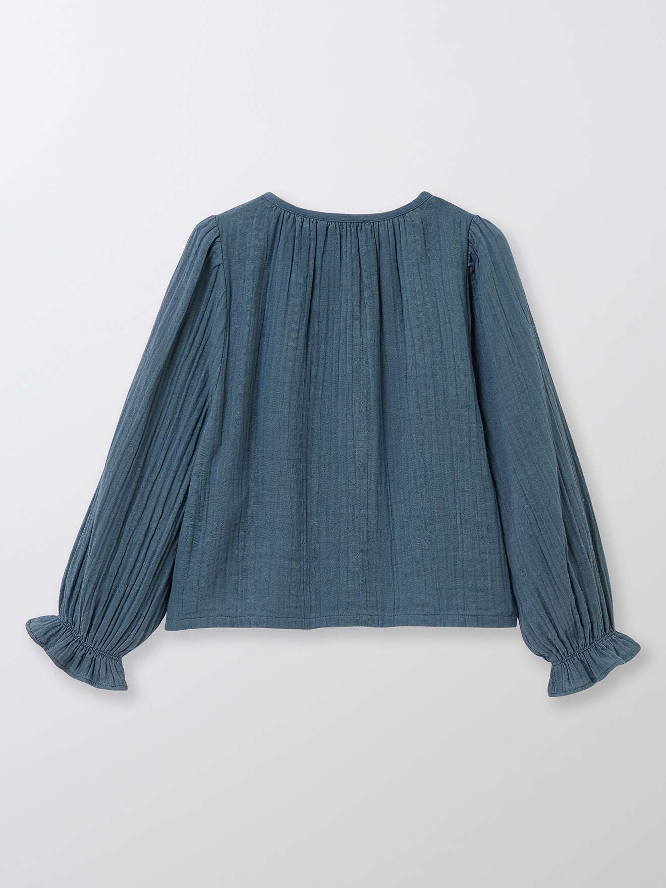 Blouse Fille insertion de dentelle