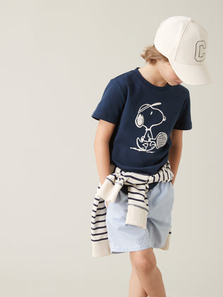 T-shirt coton bio Cyrillus X PEANUTS(TM) Collection Snoopy
